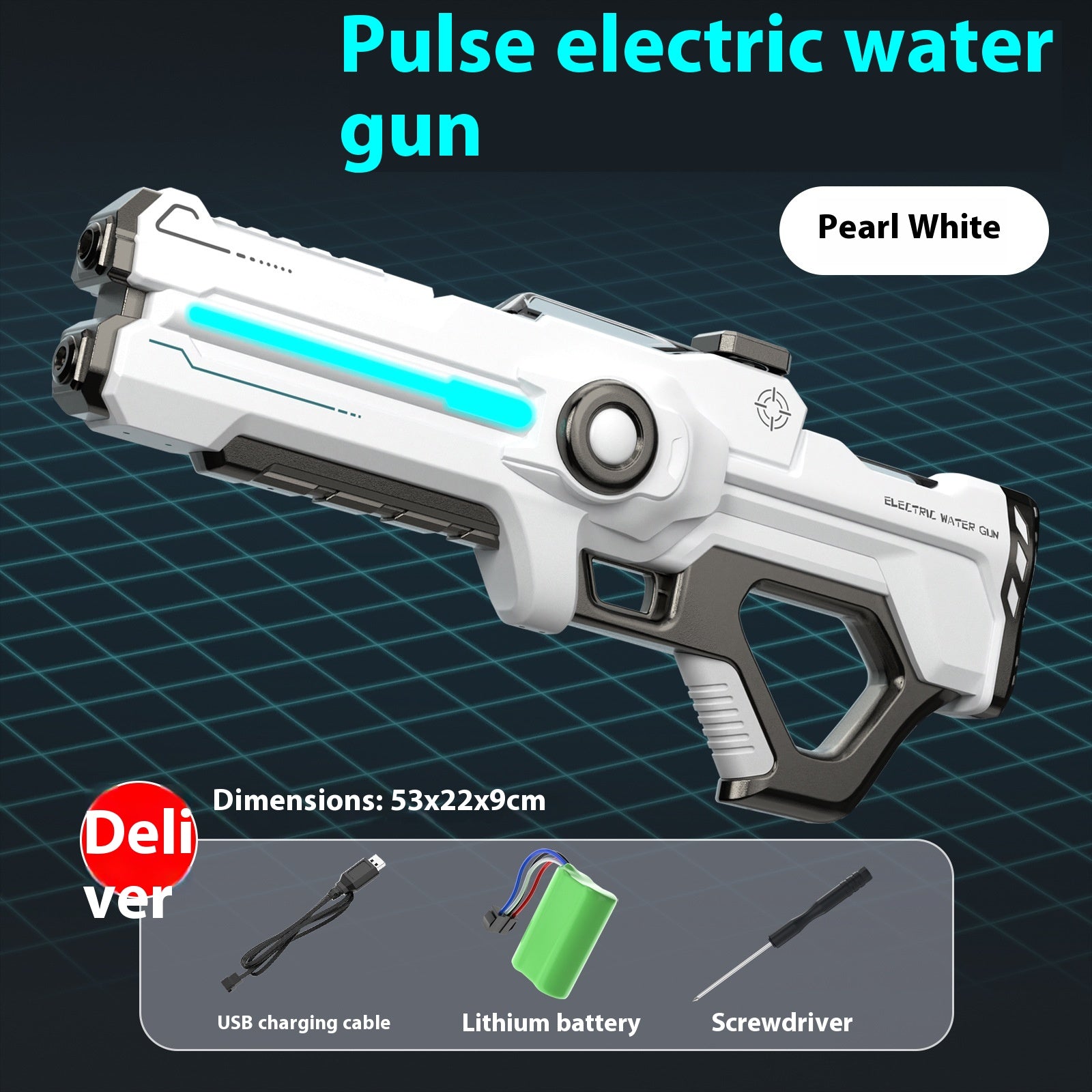 Electric Water Gun Automatic High Voltage Toy Gun - LJ Enterprise
